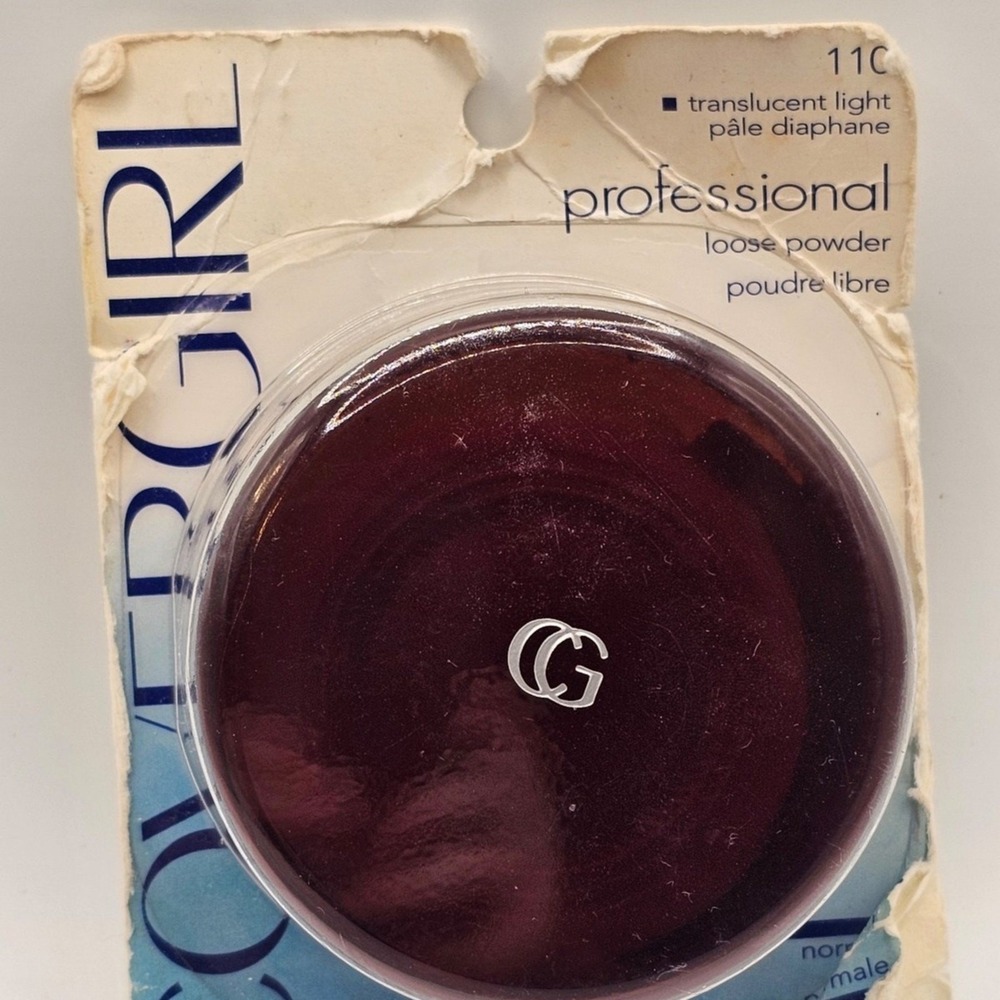 NEW Vintage CoverGirl Professional Loose Finishing Powder 11C Translucent Light